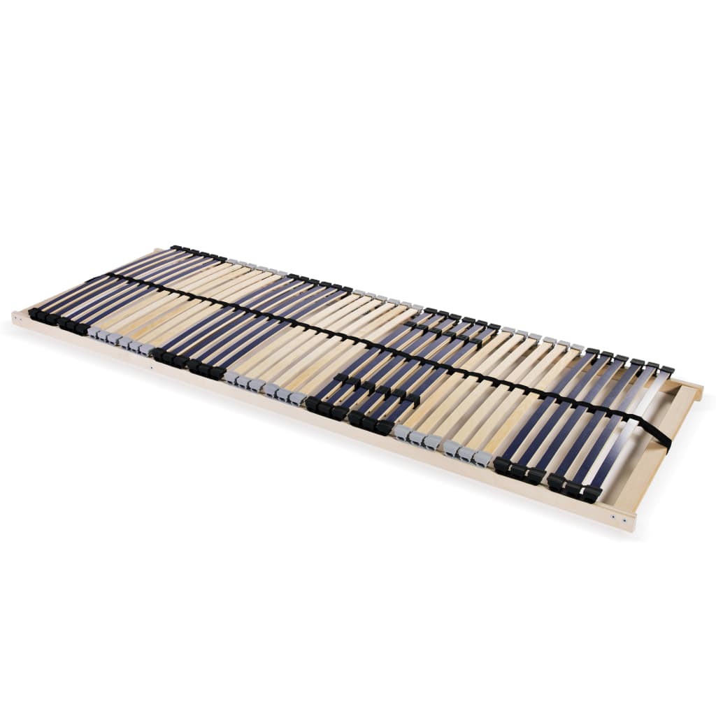 Berkfield Slatted Bed Base with 42 Slats 7 Zones 70x200 cm