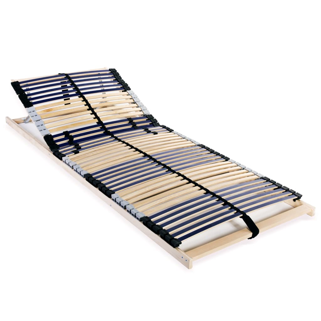 Berkfield Slatted Bed Base with 42 Slats 7 Zones 80x200 cm