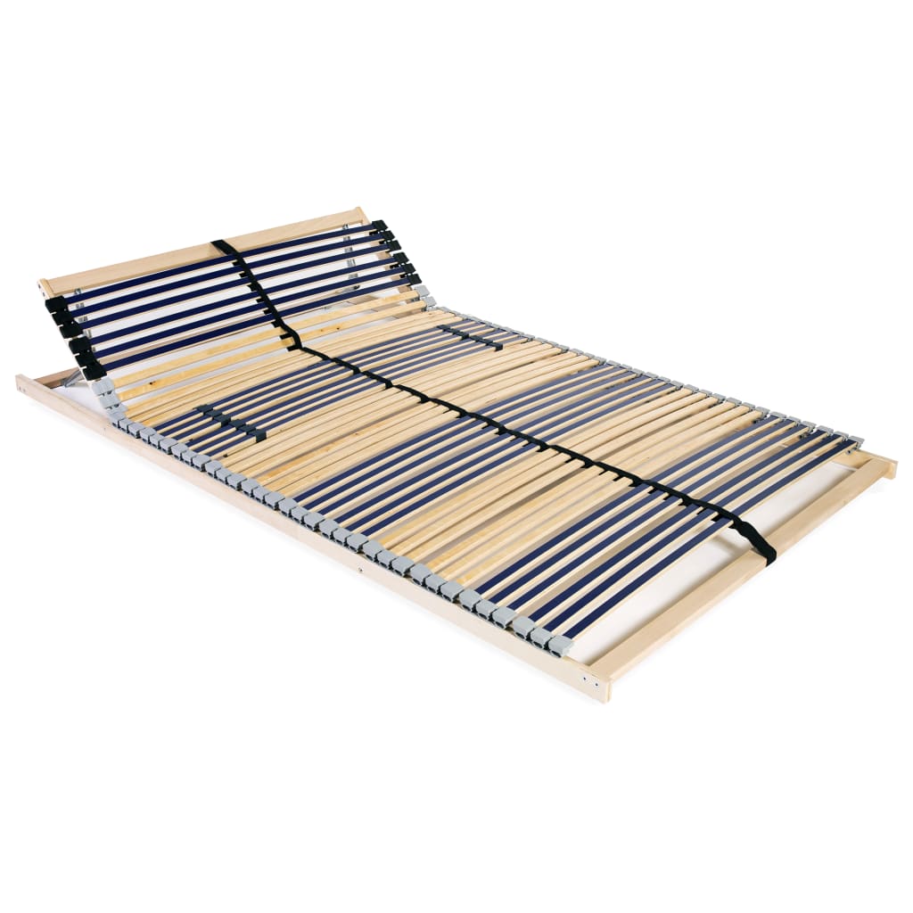 Berkfield Slatted Bed Base with 42 Slats 7 Zones 100x200 cm