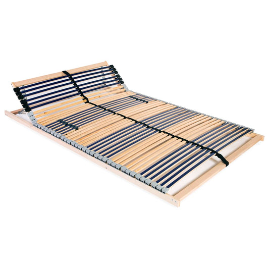 Berkfield Slatted Bed Base with 42 Slats 7 Zones 100x200 cm