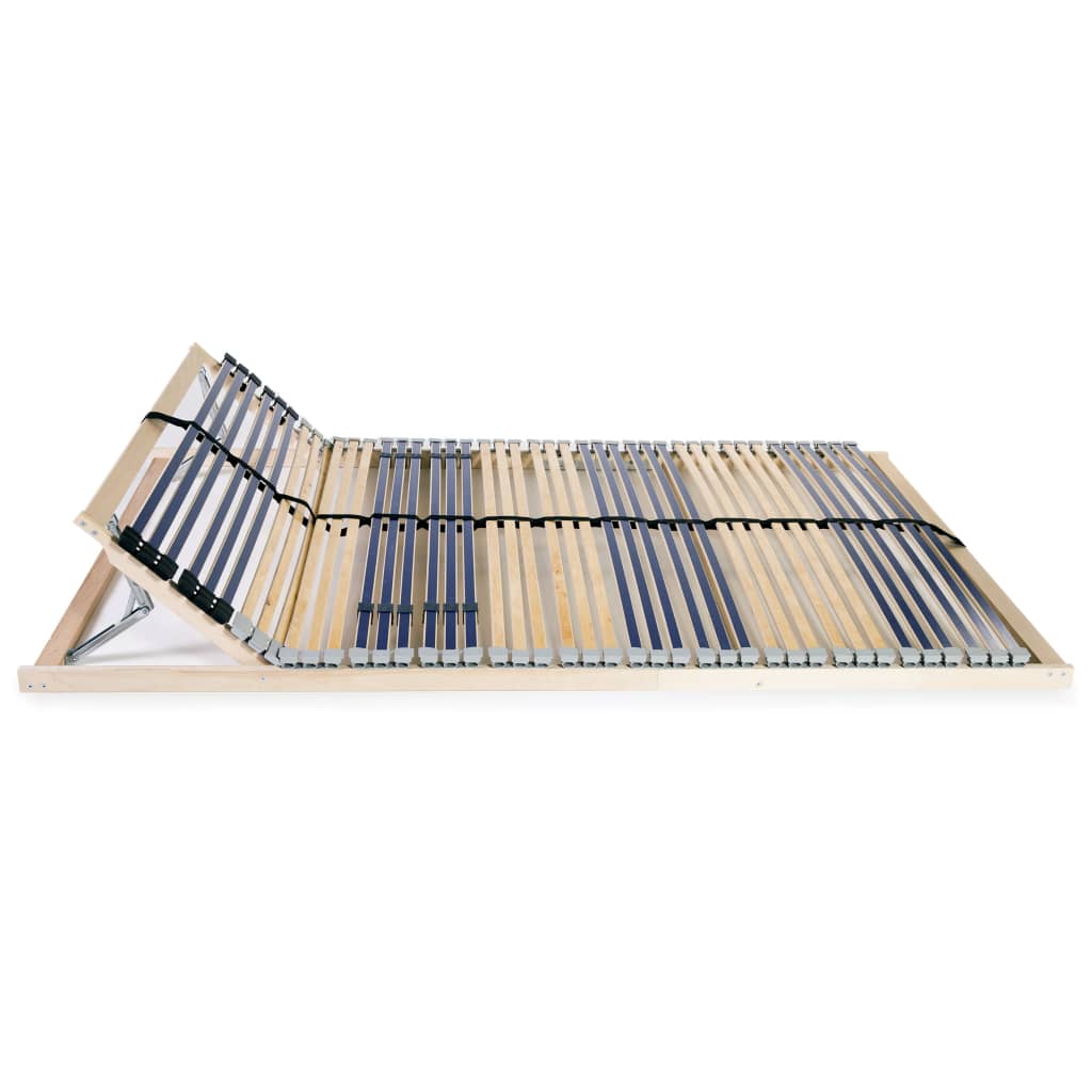 Berkfield Slatted Bed Base with 42 Slats 7 Zones 120x200 cm
