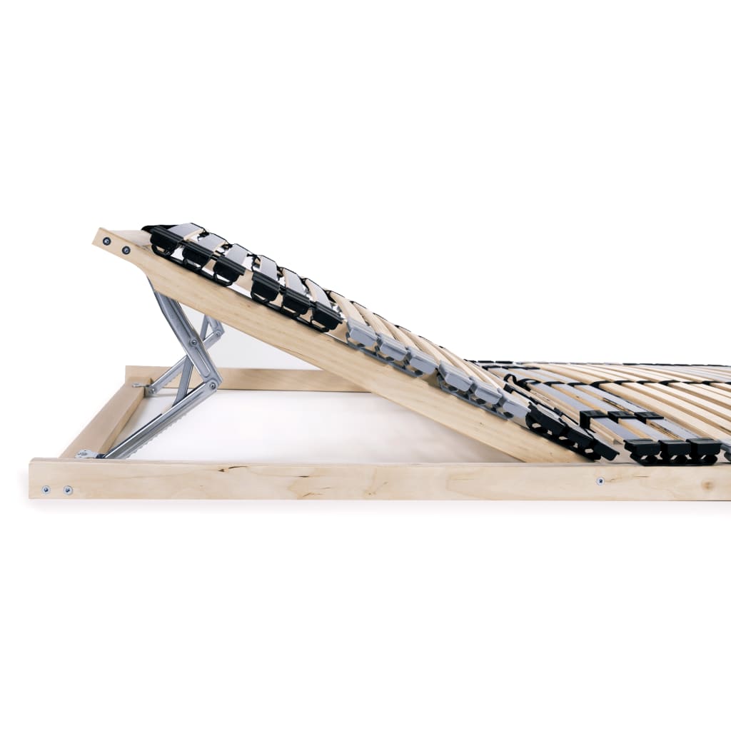 Berkfield Slatted Bed Base with 42 Slats 7 Zones 120x200 cm