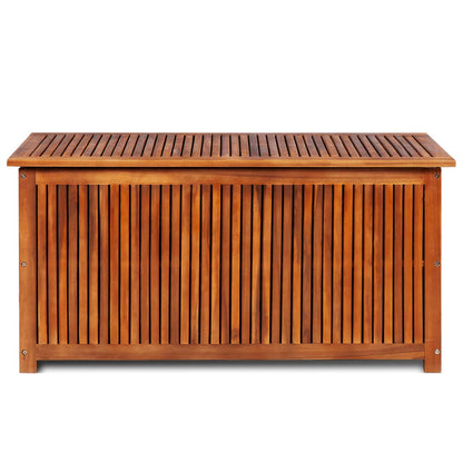 Berkfield Garden Storage Box 117x50x58 cm Solid Acacia Wood