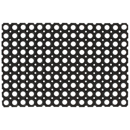 Berkfield 2 pcs Mats Rubber 23 mm 60x80 cm