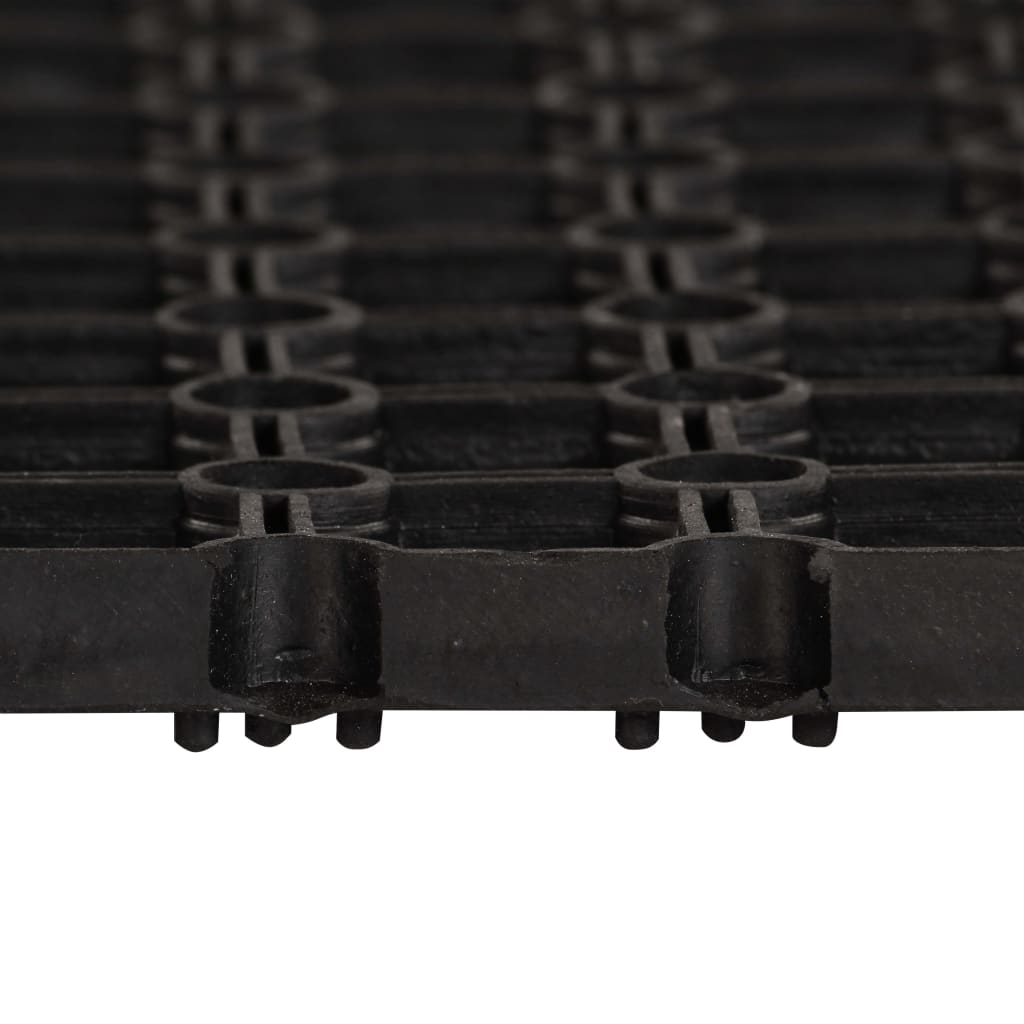 Berkfield 2 pcs Mats Rubber 23 mm 60x80 cm
