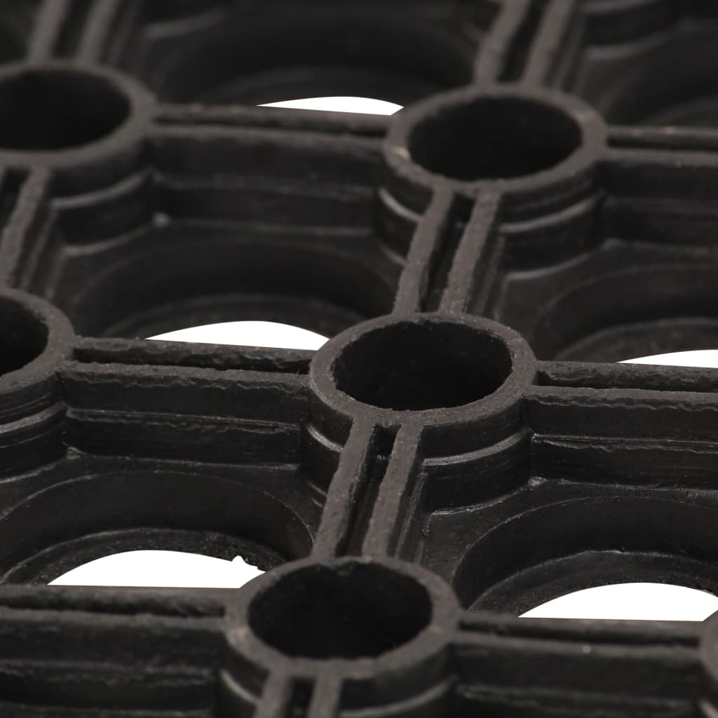 Berkfield 2 pcs Mats Rubber 23 mm 60x80 cm