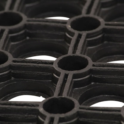 Berkfield 2 pcs Mats Rubber 23 mm 60x80 cm