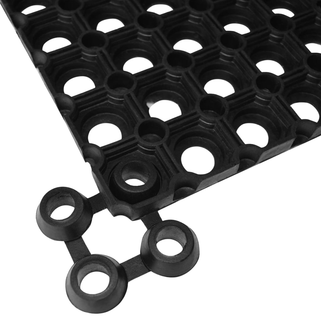 Berkfield 2 pcs Mats Rubber 23 mm 60x80 cm