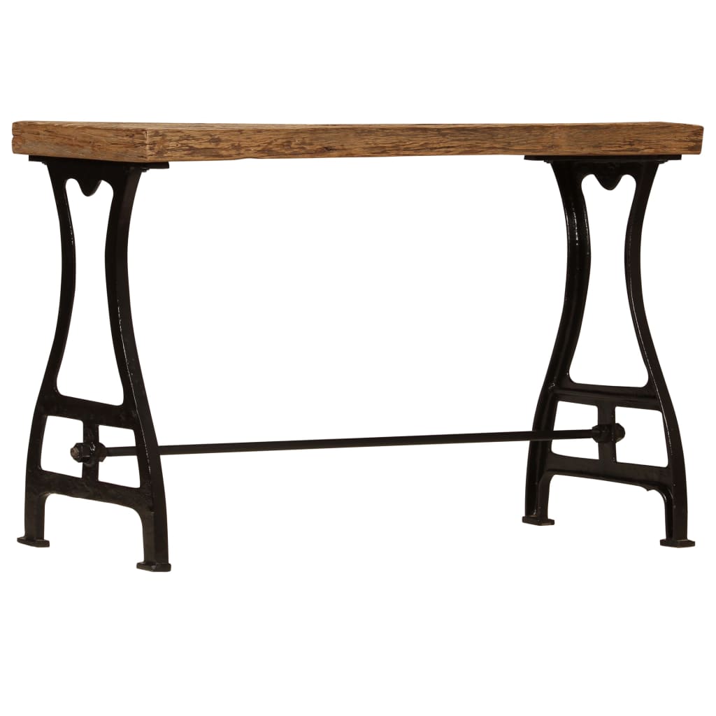 Berkfield Console Table Solid Reclaimed Wood 120x40x76 cm