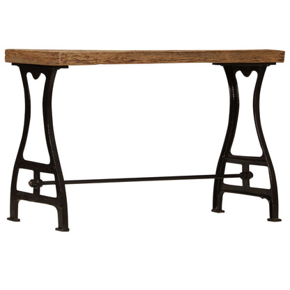 Berkfield Console Table Solid Reclaimed Wood 120x40x76 cm