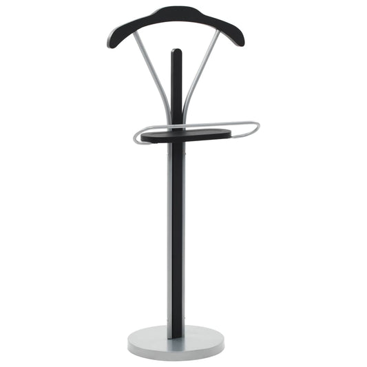 Berkfield Suit Stand 45x35x107 cm Black and Grey