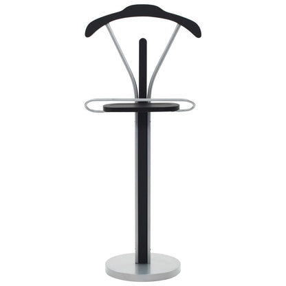 Berkfield Suit Stand 45x35x107 cm Black and Grey