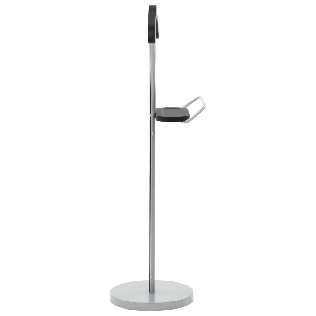 Berkfield Suit Stand 45x35x107 cm Black and Grey