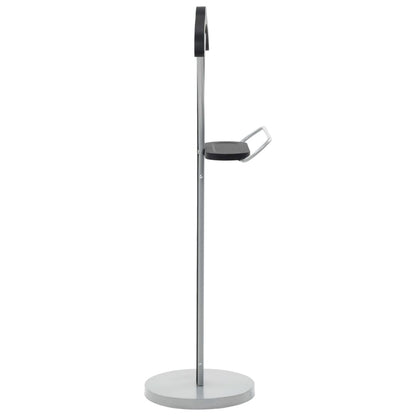 Berkfield Suit Stand 45x35x107 cm Black and Grey