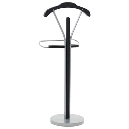 Berkfield Suit Stand 45x35x107 cm Black and Grey