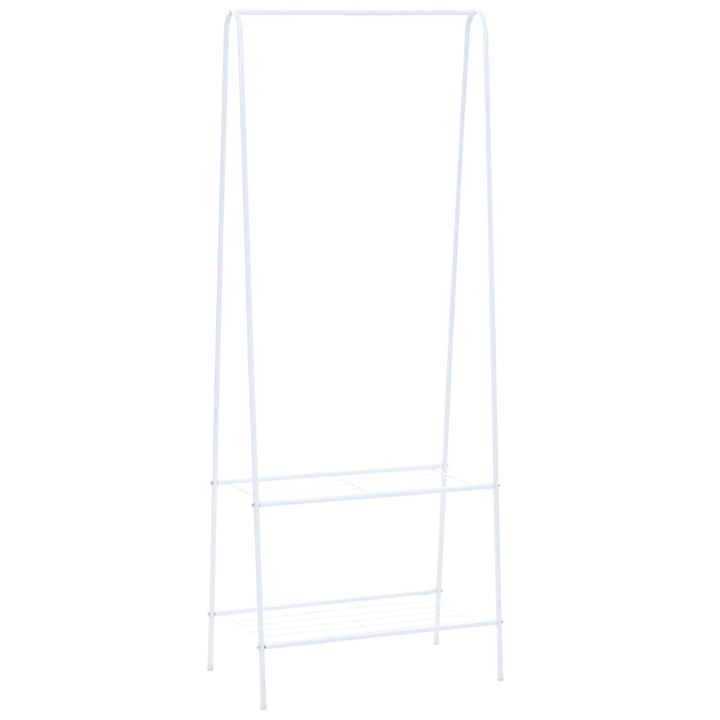 Berkfield Clothes Rack 59x35x150 cm White