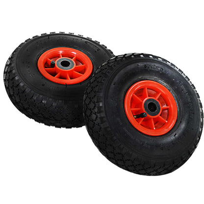 Berkfield Sack Truck Wheels 4 pcs Rubber 3.00-4 (245x82)