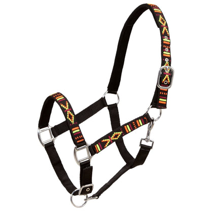 Berkfield Head Collars 2 pcs for Horse Nylon Size Cob Black