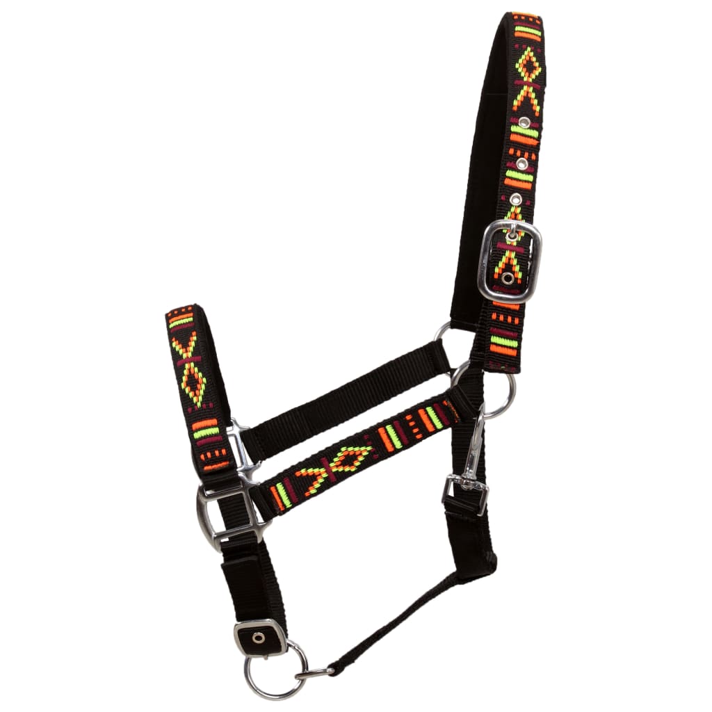 Berkfield Head Collars 2 pcs for Horse Nylon Size Cob Black