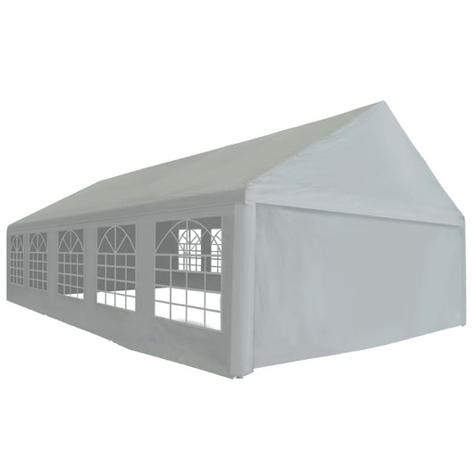 Berkfield Party Tent PE 5x10 m Grey