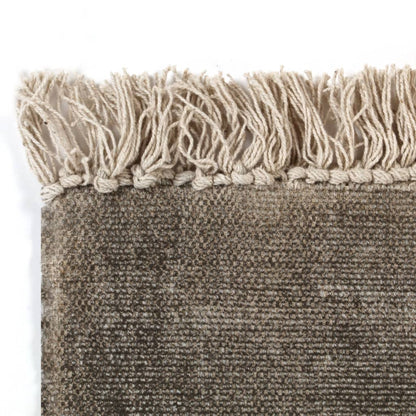 Berkfield Kilim Rug Cotton 200x290 cm Taupe