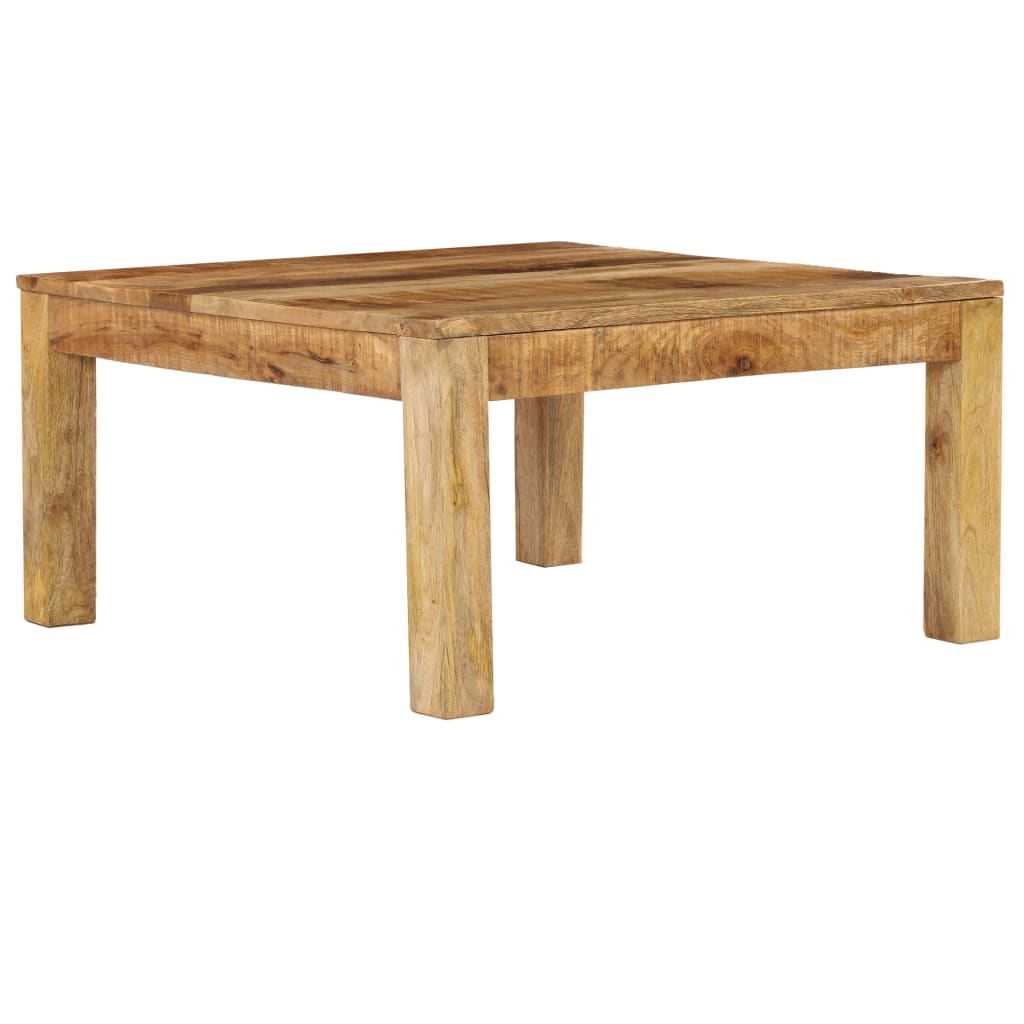Berkfield Coffee Table 80x80x40 cm Solid Mango Wood