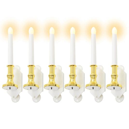 Berkfield Solar Candles 6 pcs LED Lights Warm White