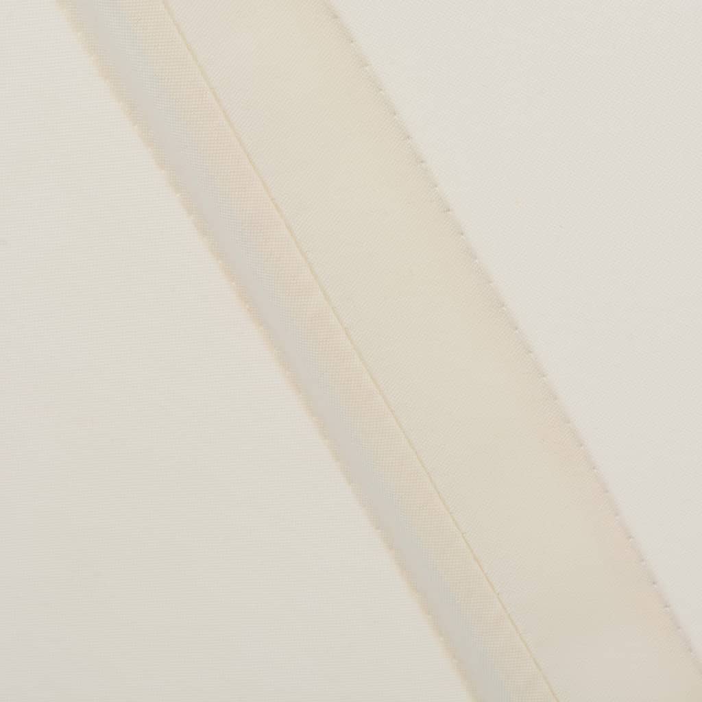 Berkfield Collapsible Terrace Side Awning Cream 200 cm