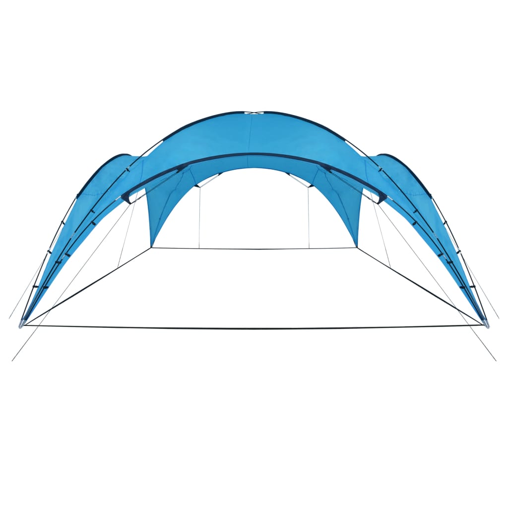 Berkfield Party Tent Arch 450x450x265 cm Light Blue