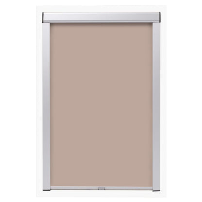 Berkfield Blackout Roller Blind Beige SK08