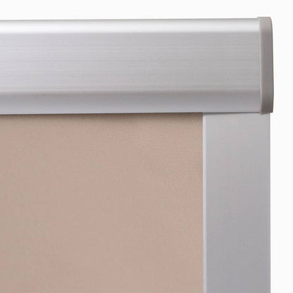 Berkfield Blackout Roller Blind Beige SK08