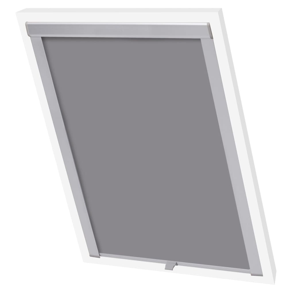 Berkfield Blackout Roller Blind Grey CK02