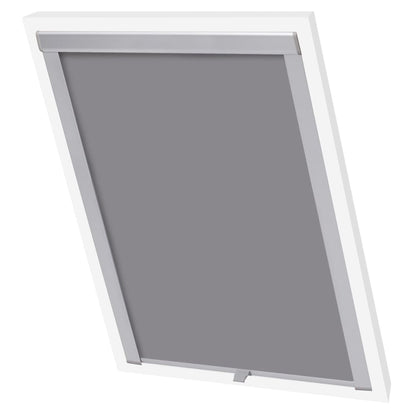 Berkfield Blackout Roller Blind Grey CK02