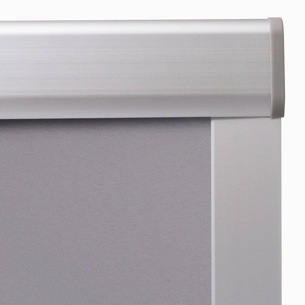 Berkfield Blackout Roller Blind Grey CK02