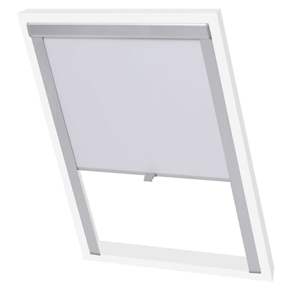 Berkfield Blackout Roller Blind White MK08