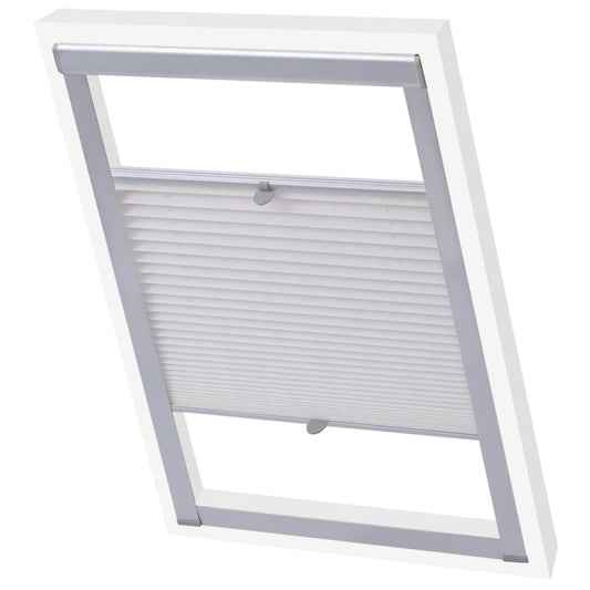 Berkfield Pleated Blind White SK08