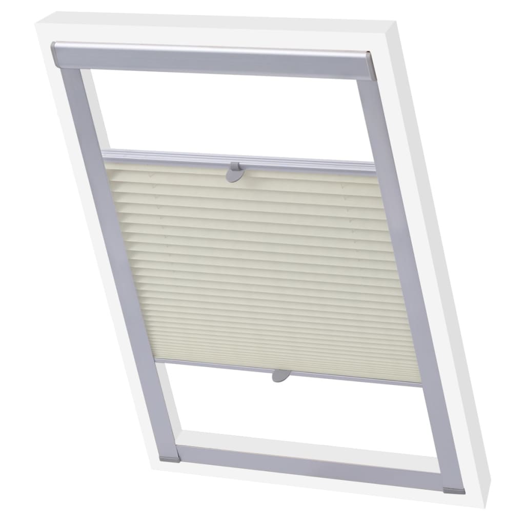 Berkfield Pleated Blind Cream MK04