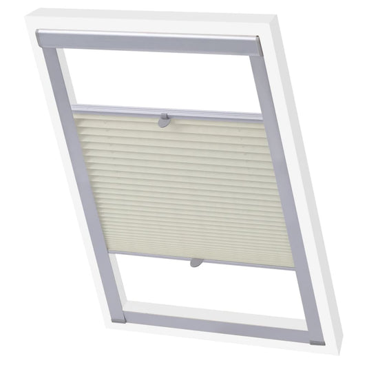 Berkfield Pleated Blind Cream UK08