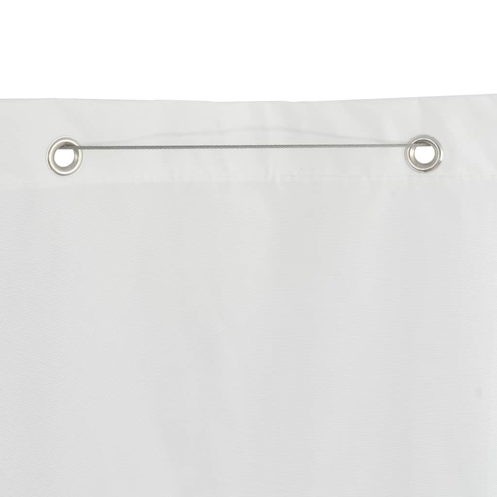 Berkfield Vertical Awning Oxford Fabric 140x240 cm White
