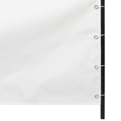 Berkfield Vertical Awning Oxford Fabric 140x240 cm White