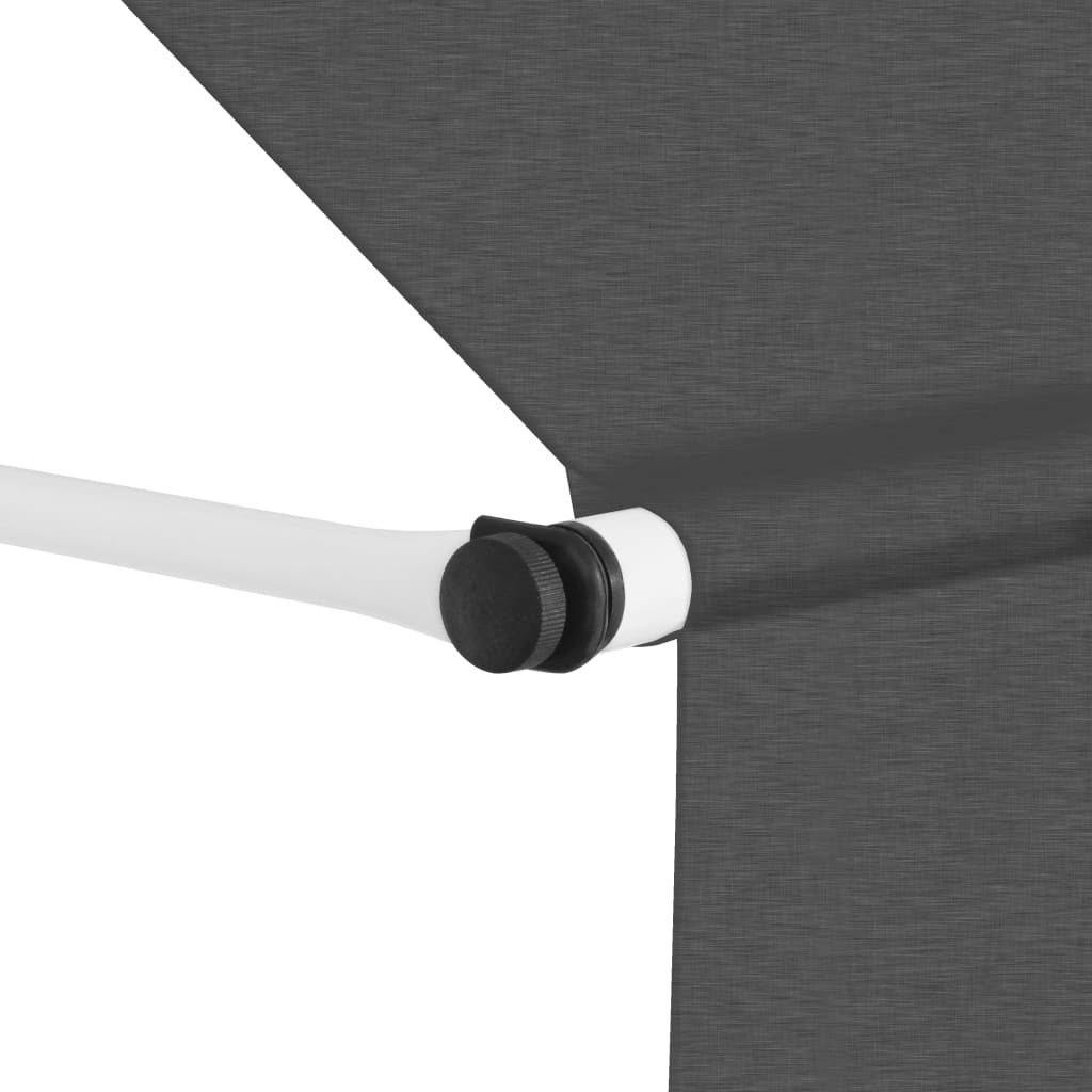 Berkfield Manual Retractable Awning 150 cm Anthracite