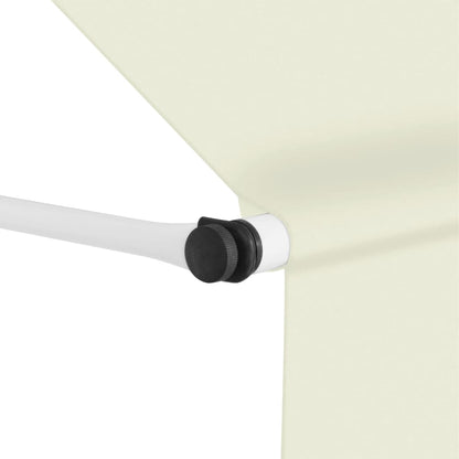 Berkfield Manual Retractable Awning 400 cm Cream