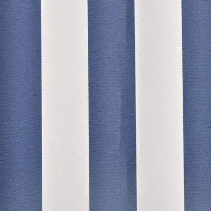 Berkfield Awning Top Sunshade Canvas Blue & White 450x300 cm