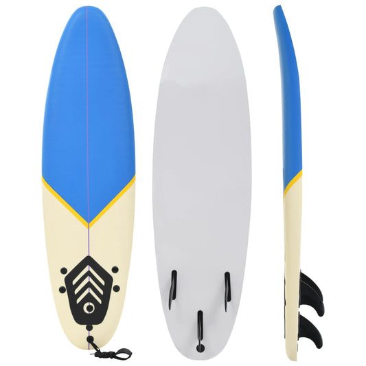 Berkfield Surfboard 170 cm Blue and Cream