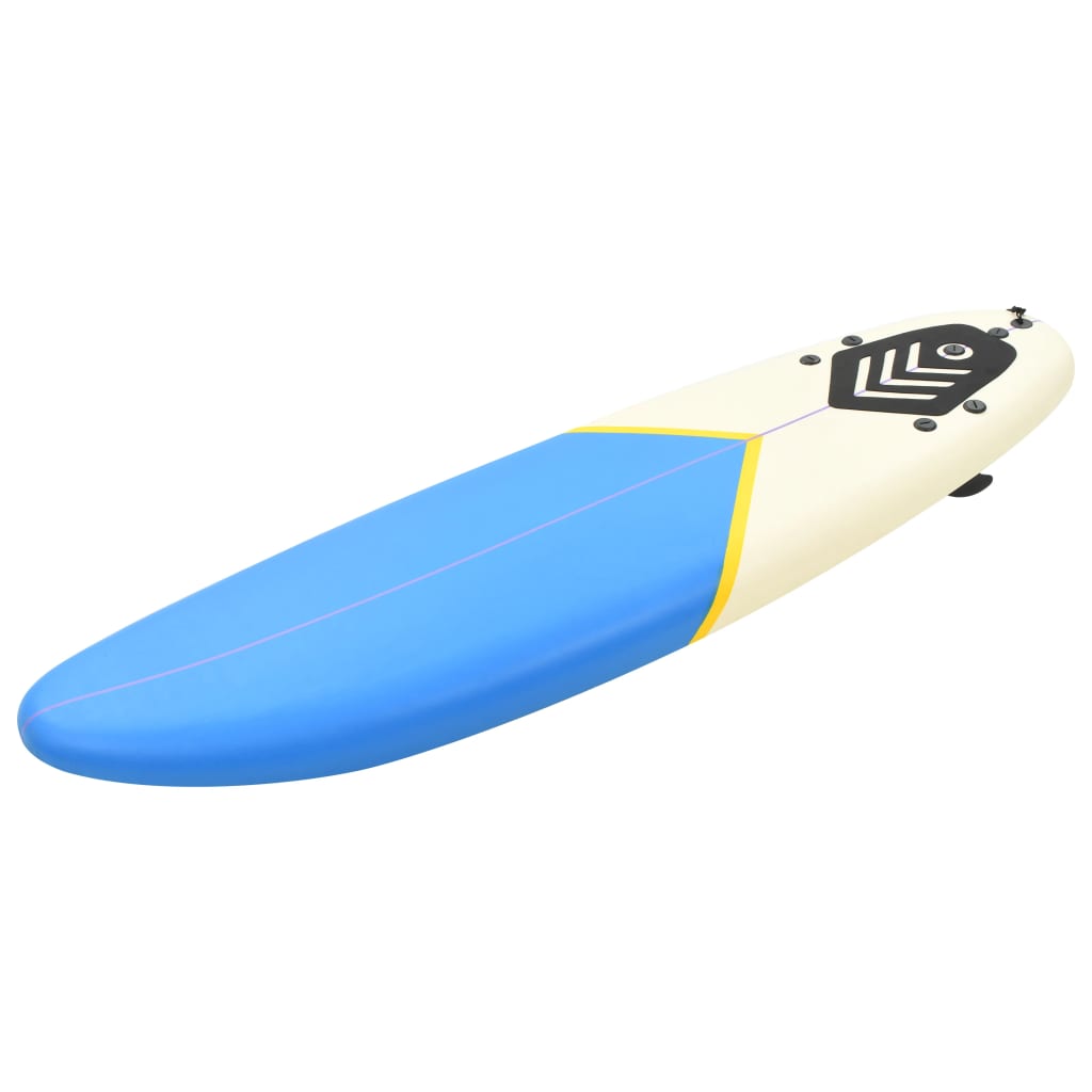 Berkfield Surfboard 170 cm Blue and Cream