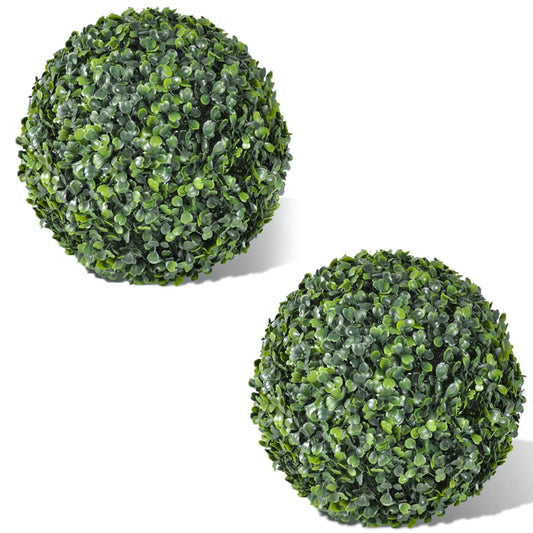 Berkfield Artificial Boxwood Balls 2 pcs 35 cm
