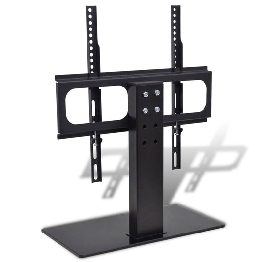 Berkfield TV Bracket with Base Iron Black 23"-55"