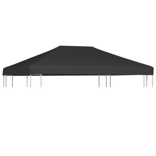 Berkfield Gazebo Top Cover 310 g/m�__ 4x3 m Grey