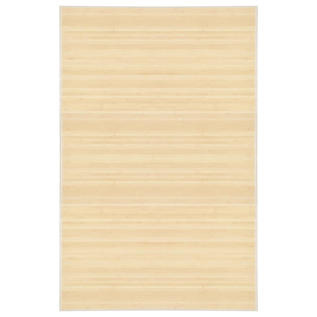 Berkfield Rug Bamboo 100x160 cm Natural