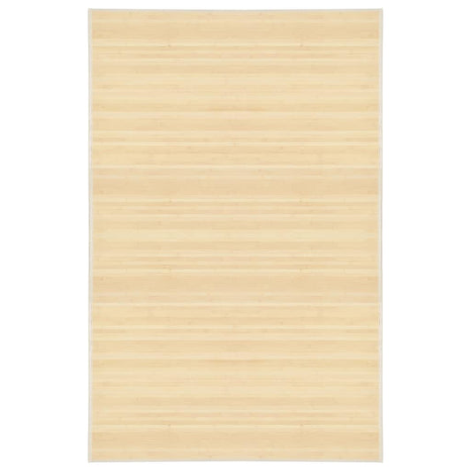 Berkfield Rug Bamboo 100x160 cm Natural